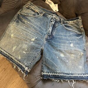 Size 36 purple brand jeans shorts size 36 almost brand new come with all tags